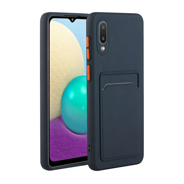 Card Slot Design Shockproof TPU Protective, For Samsung Galaxy A01, For Samsung Galaxy A02, For S...
