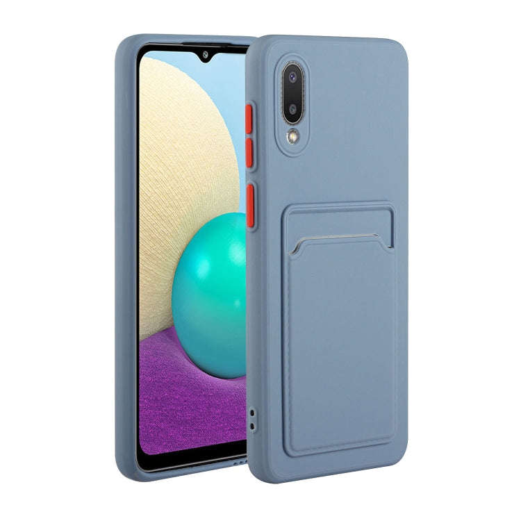 Card Slot Design Shockproof TPU Protective, For Samsung Galaxy A01, For Samsung Galaxy A02, For S...
