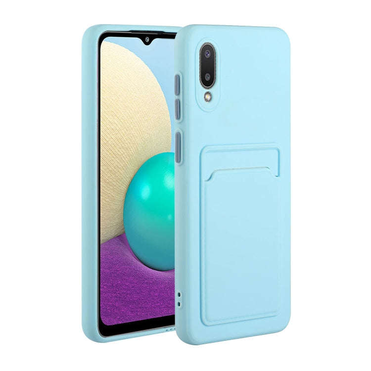 Card Slot Design Shockproof TPU Protective, For Samsung Galaxy A01, For Samsung Galaxy A02, For S...
