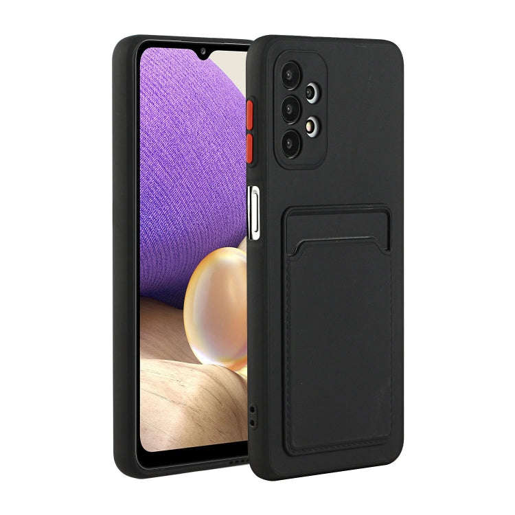 Card Slot Design Shockproof TPU Protective, For Samsung Galaxy A01, For Samsung Galaxy A02, For S...