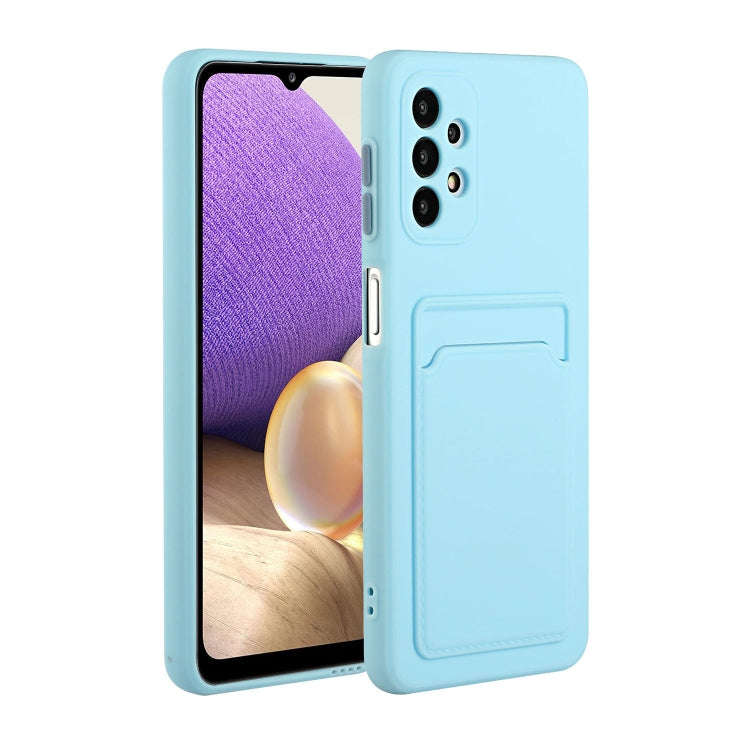 Card Slot Design Shockproof TPU Protective, For Samsung Galaxy A01, For Samsung Galaxy A02, For S...