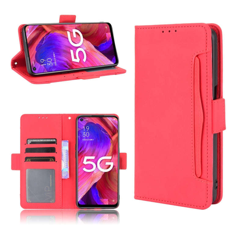 Skin Feel Calf Pattern Horizontal Flip Leather Case with Holder & Card Slots & Photo Frame, For O...