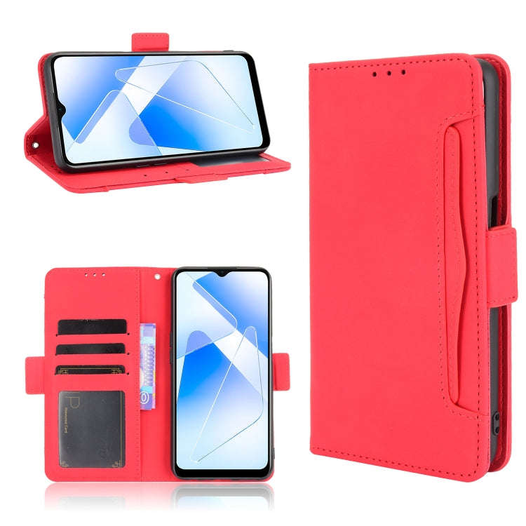 Skin Feel Calf Pattern Horizontal Flip Leather Case with Holder & Card Slots & Photo Frame, For O...