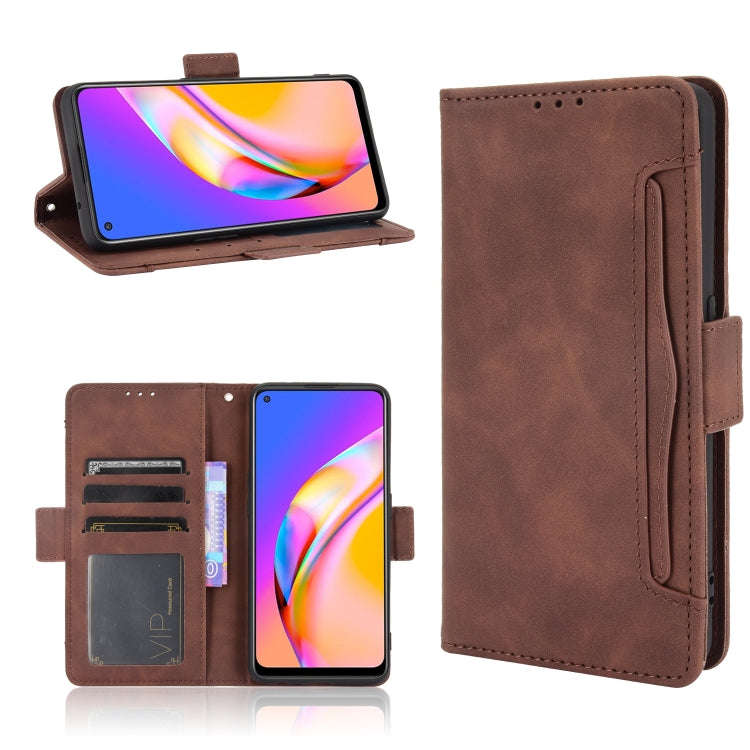 Skin Feel Calf Pattern Horizontal Flip Leather Case with Holder & Card Slots & Photo Frame, For O...