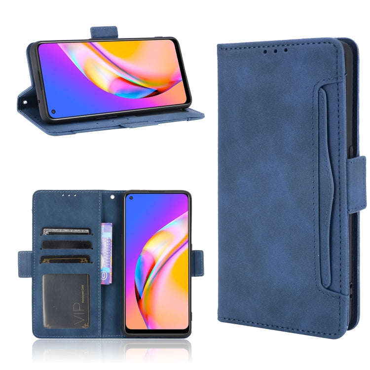 Skin Feel Calf Pattern Horizontal Flip Leather Case with Holder & Card Slots & Photo Frame, For O...