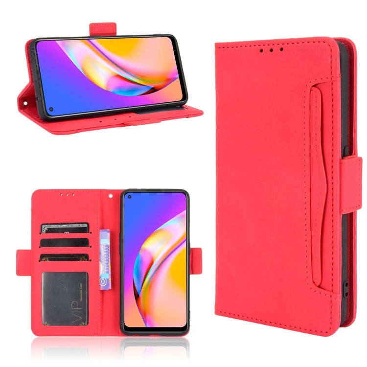Skin Feel Calf Pattern Horizontal Flip Leather Case with Holder & Card Slots & Photo Frame, For O...
