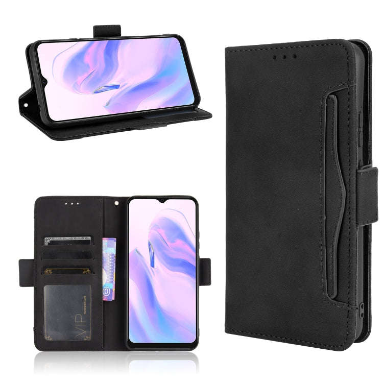 Skin Feel Calf Pattern Horizontal Flip Leather Case with Holder & Card Slots & Photo Frame, For O...