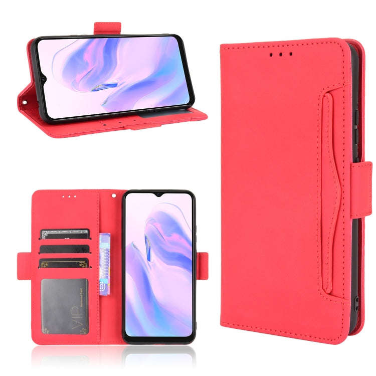 Skin Feel Calf Pattern Horizontal Flip Leather Case with Holder & Card Slots & Photo Frame, For O...