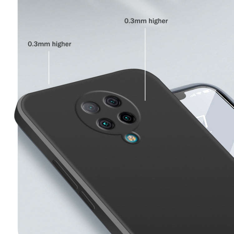 Solid Color Imitation Liquid Silicone Straight Edge Dropproof Full Coverage Protective Case, For ...