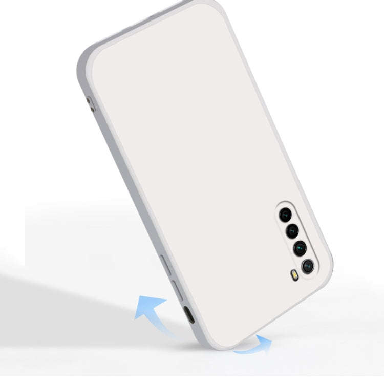 Solid Color Imitation Liquid Silicone Straight Edge Dropproof Full Coverage Protective Case, For ...