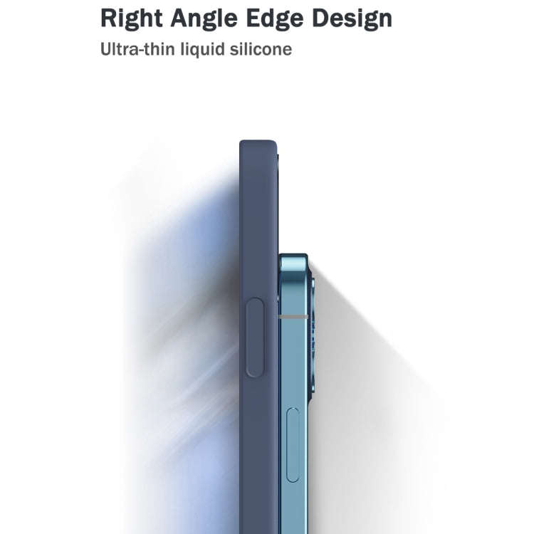 Solid Color Imitation Liquid Silicone Straight Edge Dropproof Full Coverage Protective Case, For ...