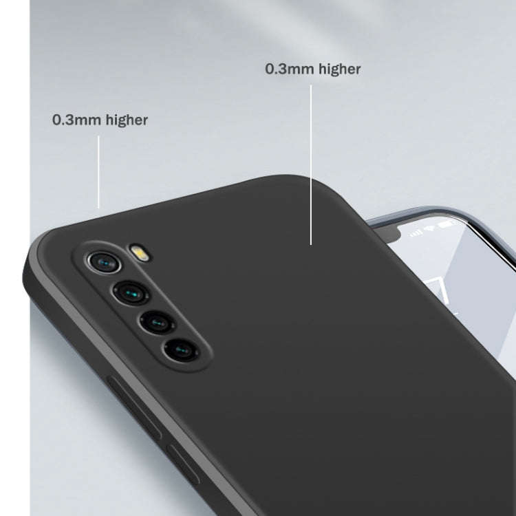Solid Color Imitation Liquid Silicone Straight Edge Dropproof Full Coverage Protective Case, For ...