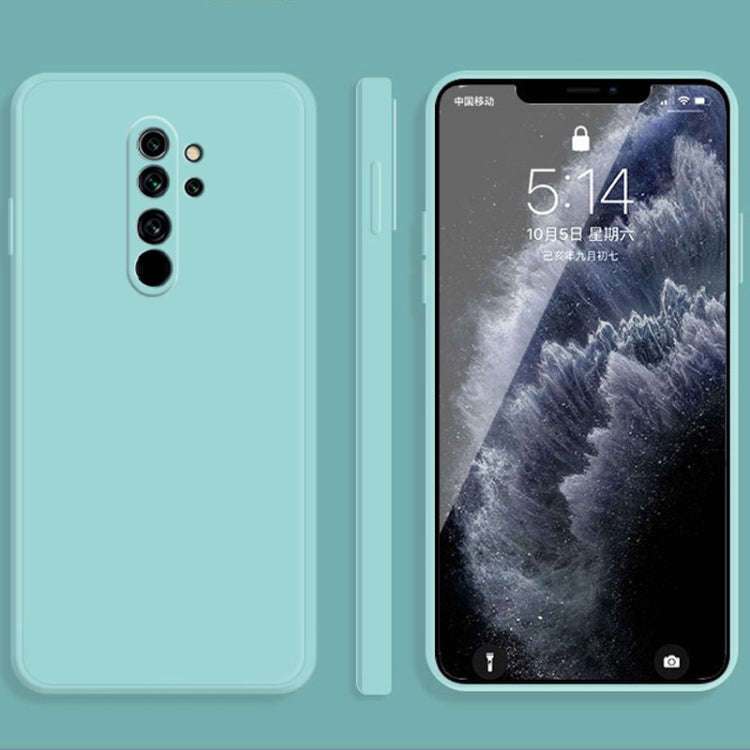 Solid Color Imitation Liquid Silicone Straight Edge Dropproof Full Coverage Protective Case, For ...