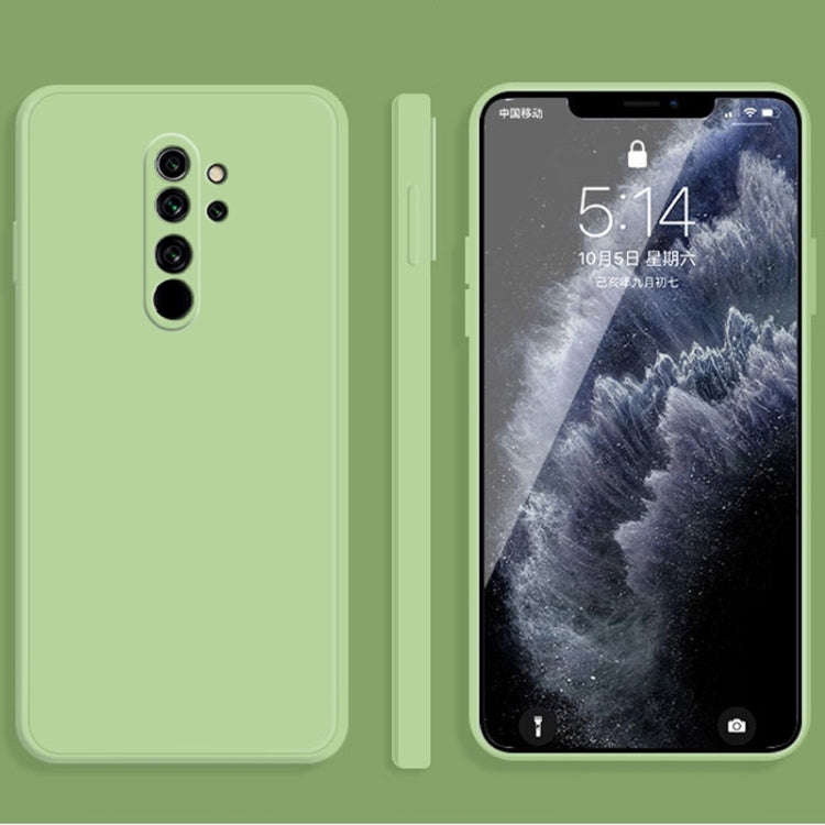Solid Color Imitation Liquid Silicone Straight Edge Dropproof Full Coverage Protective Case, For ...
