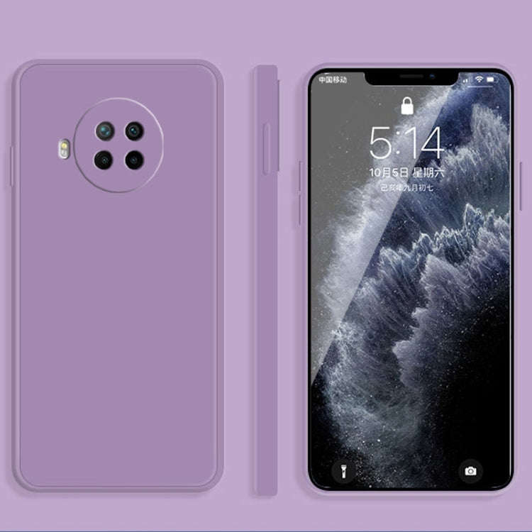 Solid Color Imitation Liquid Silicone Straight Edge Dropproof Full Coverage Protective Case, For ...