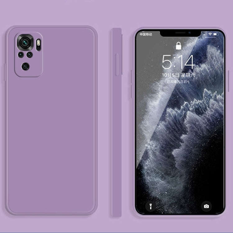 Solid Color Imitation Liquid Silicone Straight Edge Dropproof Full Coverage Protective Case, For ...