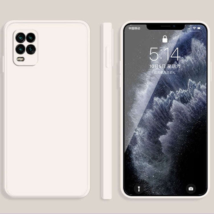 Solid Color Imitation Liquid Silicone Straight Edge Dropproof Full Coverage Protective Case, For ...