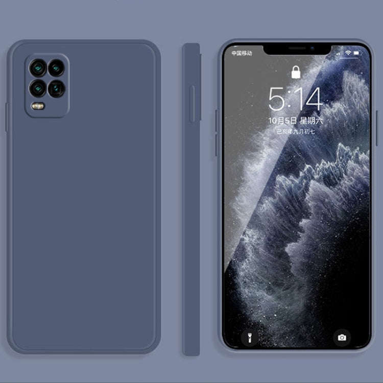 Solid Color Imitation Liquid Silicone Straight Edge Dropproof Full Coverage Protective Case, For ...