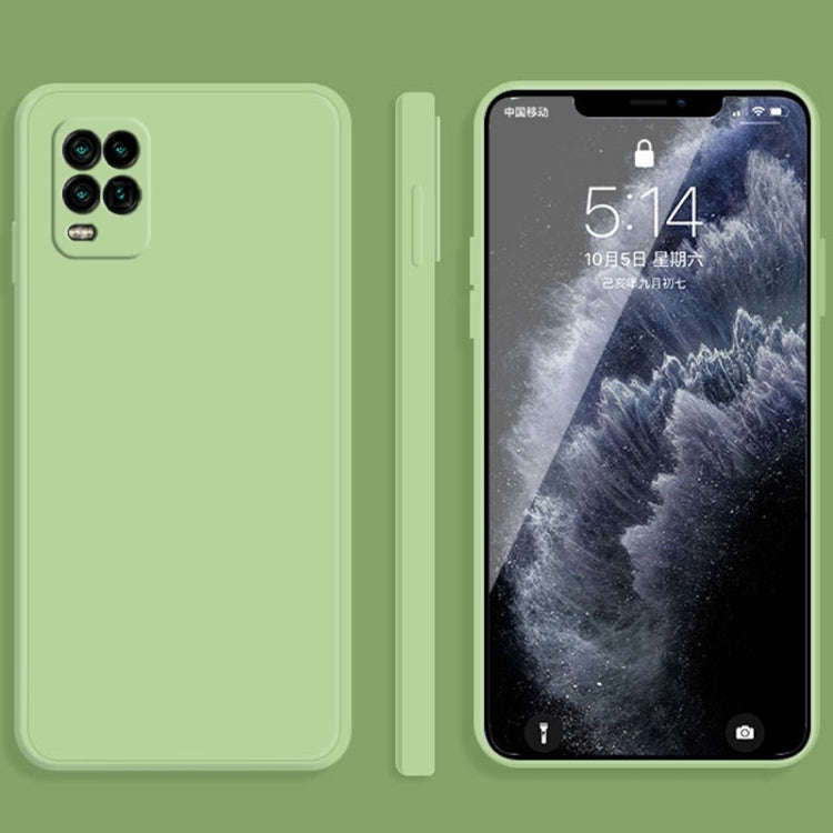 Solid Color Imitation Liquid Silicone Straight Edge Dropproof Full Coverage Protective Case, For ...