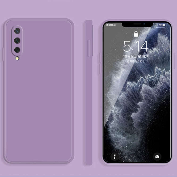 Solid Color Imitation Liquid Silicone Straight Edge Dropproof Full Coverage Protective Case, For ...
