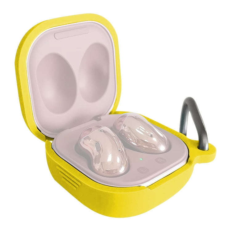 For Samsung Galaxy Buds Live / Pro Bluetooth Earphone Silicone Protective Case with Hook