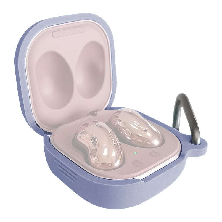 For Samsung Galaxy Buds Live / Pro Bluetooth Earphone Silicone Protective Case with Hook