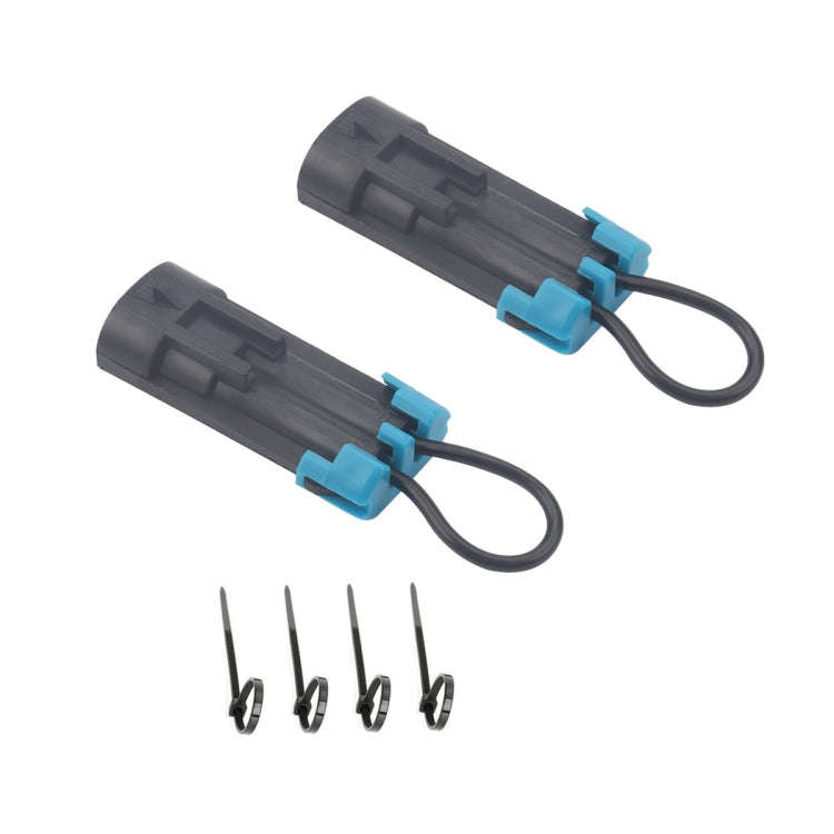 A6202 2 PCS ATV Seat Belt Harness Bypass Plug with Cable Tie for Polaris, A6202