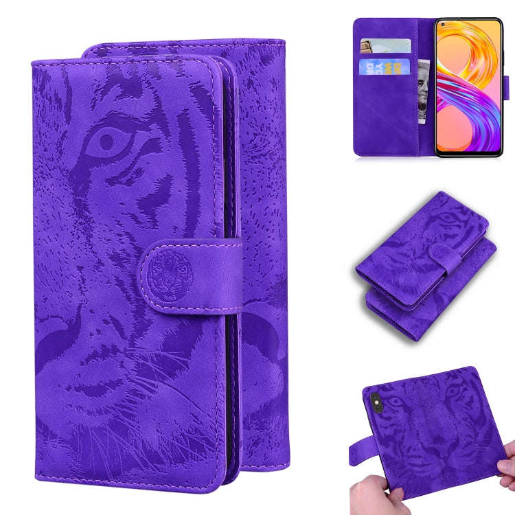 Tiger Embossing Pattern Horizontal Flip Leather Case with Holder & Card Slots & Wallet, For OPPO ...