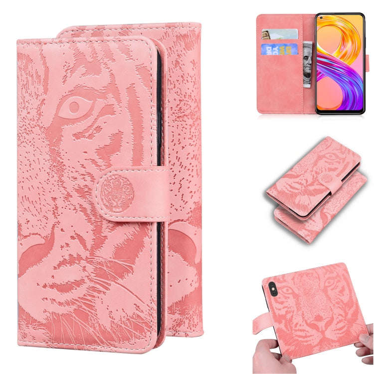 Tiger Embossing Pattern Horizontal Flip Leather Case with Holder & Card Slots & Wallet, For OPPO ...