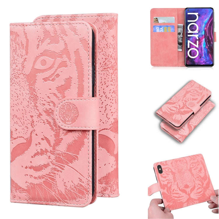 Tiger Embossing Pattern Horizontal Flip Leather Case with Holder & Card Slots & Wallet, For OPPO ...