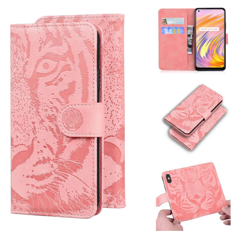 Tiger Embossing Pattern Horizontal Flip Leather Case with Holder & Card Slots & Wallet, For OPPO ...