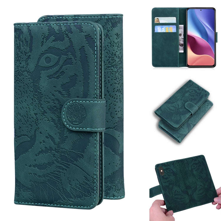 Tiger Embossing Pattern Horizontal Flip Leather Case with Holder & Card Slots & Wallet, For OPPO ...