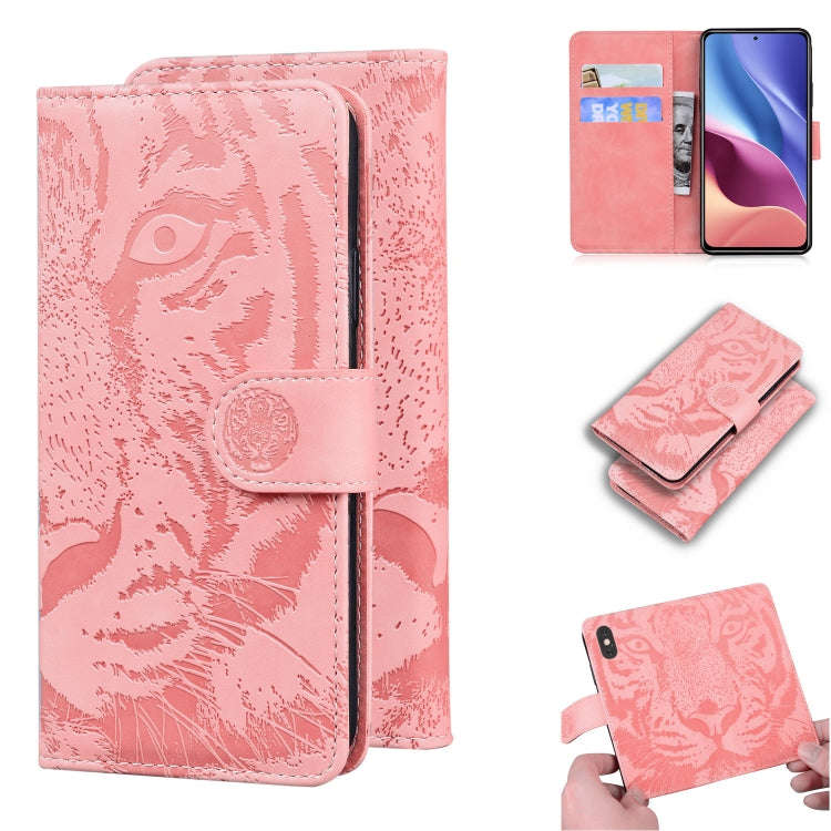 Tiger Embossing Pattern Horizontal Flip Leather Case with Holder & Card Slots & Wallet, For OPPO ...