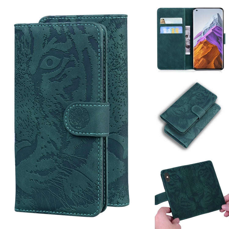 Tiger Embossing Pattern Horizontal Flip Leather Case with Holder & Card Slots & Wallet, For Xiaom...