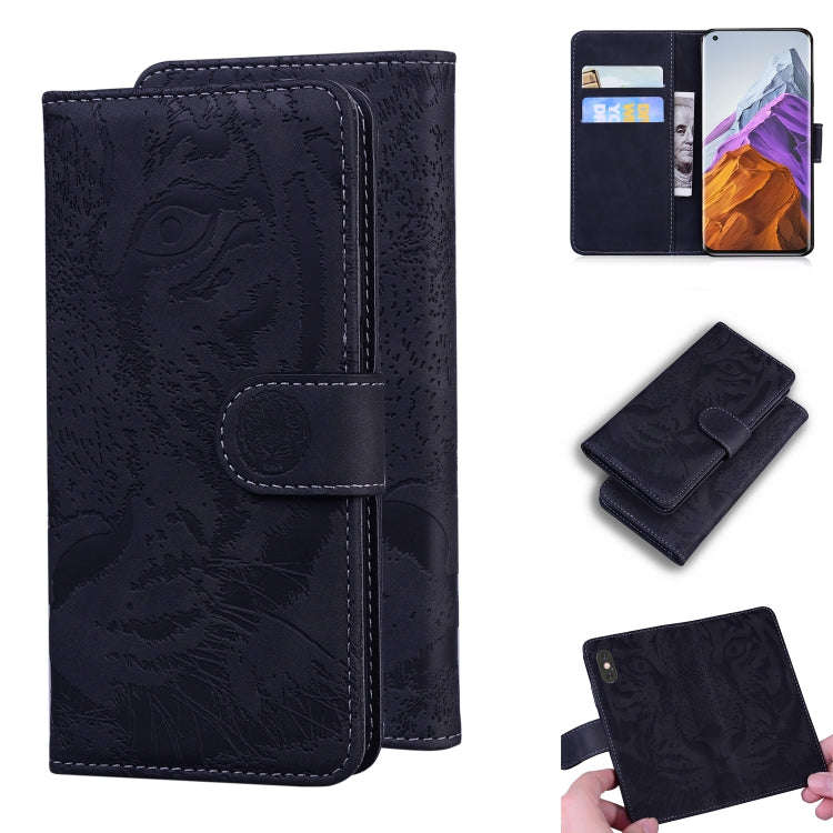Tiger Embossing Pattern Horizontal Flip Leather Case with Holder & Card Slots & Wallet, For Xiaom...