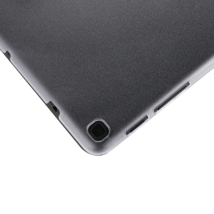 Silk Texture Three-fold Horizontal Flip Leather Case with Holder & Pen Slot, For Samsung Galaxy T...