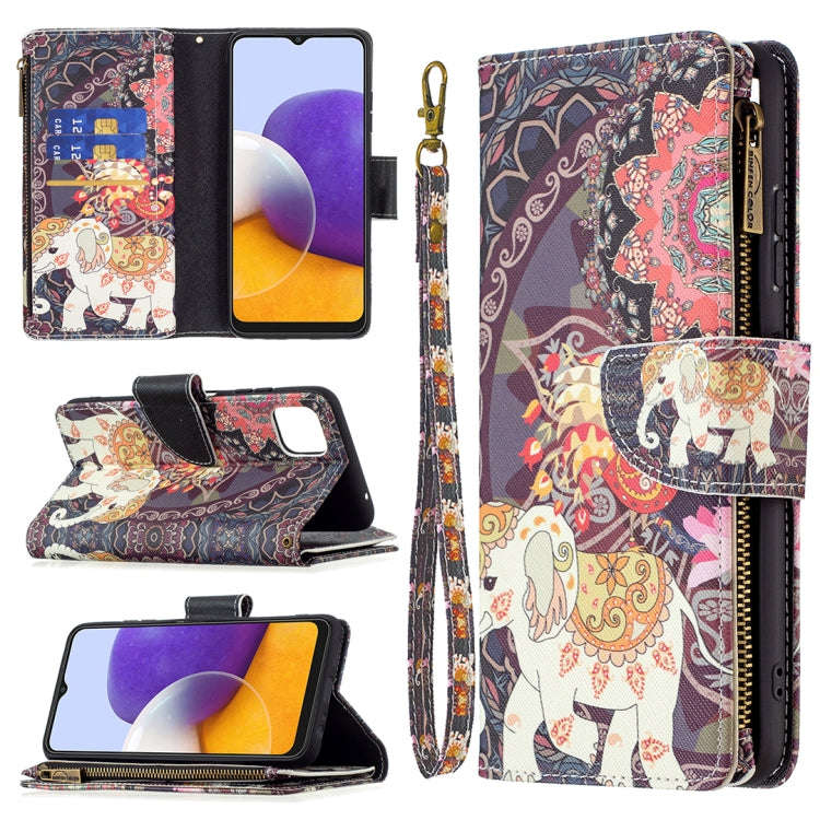 Colored Drawing Pattern Zipper Horizontal Flip Leather Case with Holder & Card Slots & Wallet, Fo...