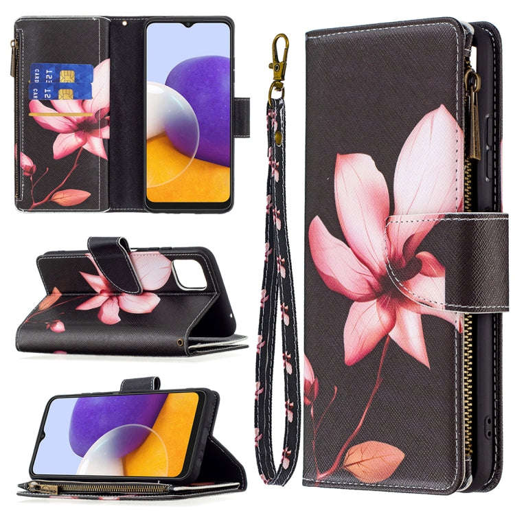 Colored Drawing Pattern Zipper Horizontal Flip Leather Case with Holder & Card Slots & Wallet, Fo...