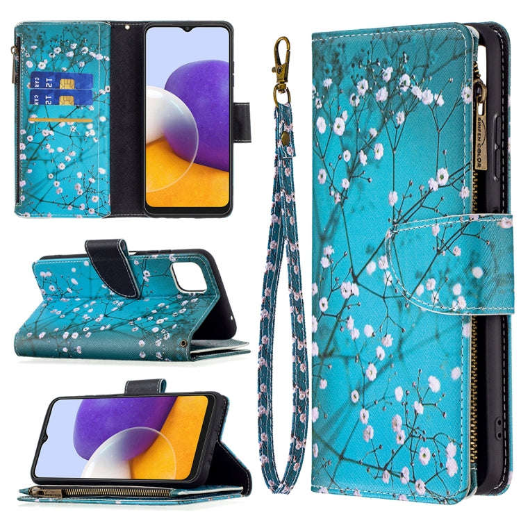 Colored Drawing Pattern Zipper Horizontal Flip Leather Case with Holder & Card Slots & Wallet, Fo...