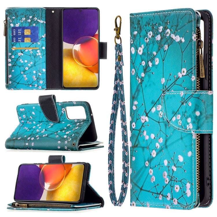 Colored Drawing Pattern Zipper Horizontal Flip Leather Case with Holder & Card Slots & Wallet, Fo...