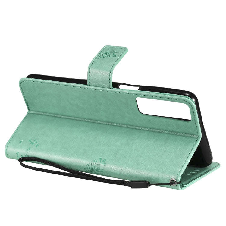 Tree & Cat Pattern Pressed Printing Horizontal Flip PU Leather Case with Holder & Card Slots & Wa...