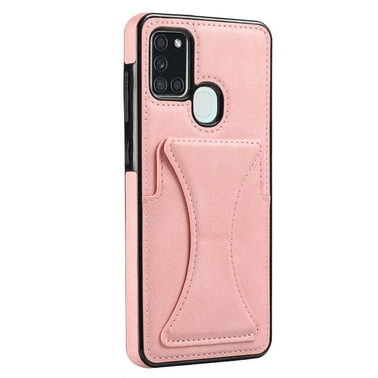 Ultra-thin Shockproof Protective Case with Holder, For Samsung Galaxy A21s, For Samsung Galaxy A3...