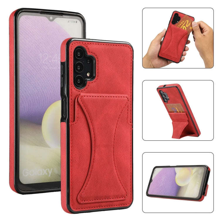 Ultra-thin Shockproof Protective Case with Holder, For Samsung Galaxy A21s, For Samsung Galaxy A3...