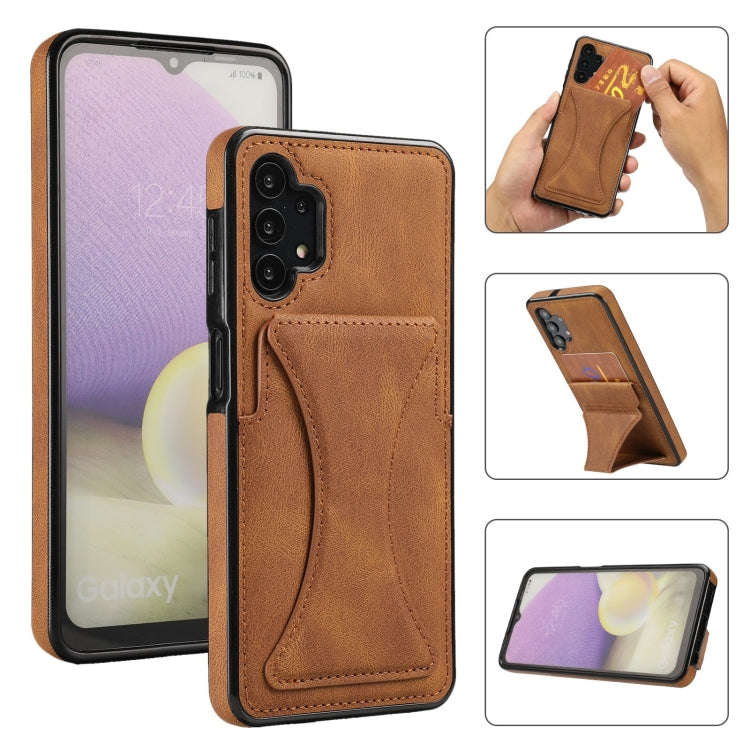 Ultra-thin Shockproof Protective Case with Holder, For Samsung Galaxy A21s, For Samsung Galaxy A3...
