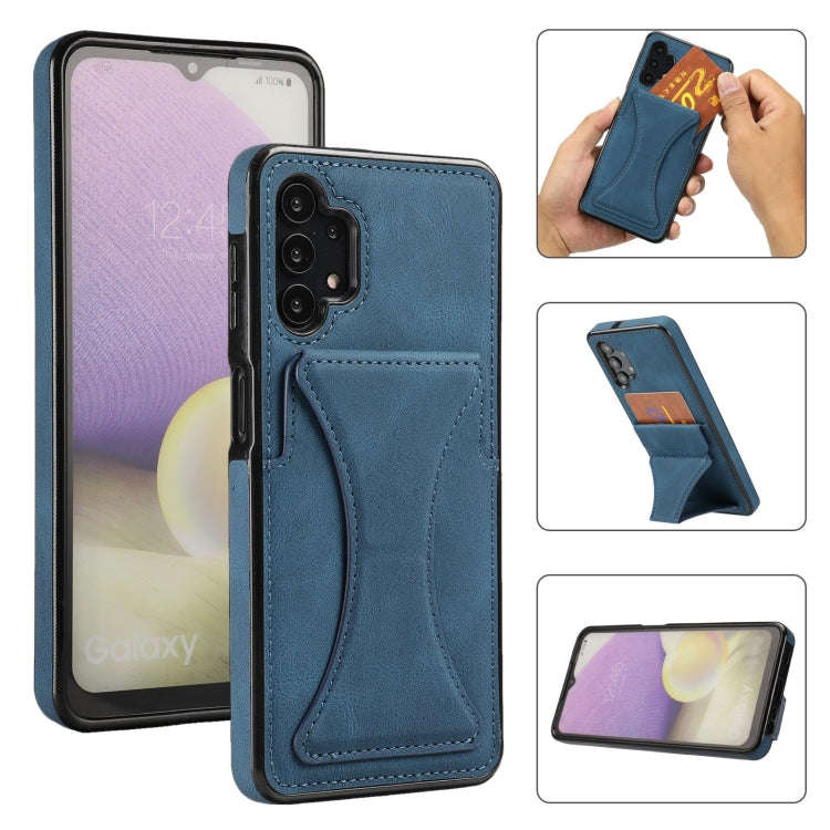 Ultra-thin Shockproof Protective Case with Holder, For Samsung Galaxy A21s, For Samsung Galaxy A3...
