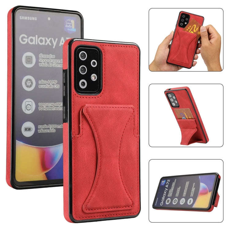 Ultra-thin Shockproof Protective Case with Holder, For Samsung Galaxy A21s, For Samsung Galaxy A3...
