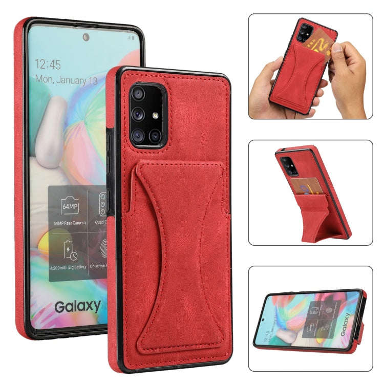 Ultra-thin Shockproof Protective Case with Holder, For Samsung Galaxy A21s, For Samsung Galaxy A3...