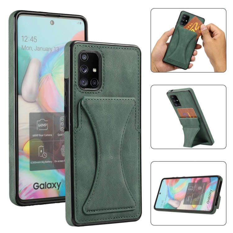 Ultra-thin Shockproof Protective Case with Holder, For Samsung Galaxy A21s, For Samsung Galaxy A3...