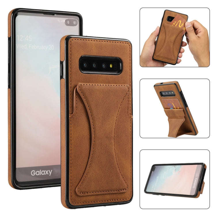 Ultra-thin Shockproof Protective Case with Holder, For Samsung Galaxy A21s, For Samsung Galaxy A3...