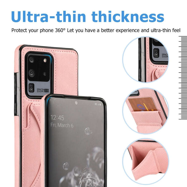 Ultra-thin Shockproof Protective Case with Holder, For Samsung Galaxy S20 Ultra, For Samsung Gala...